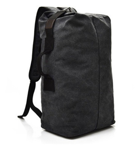 Mochila de lona multifuncional J2020 negro 45 cm x 26 cm x 20 cm
