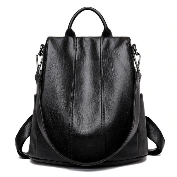 Mochila de mujer con bandolera E626 negro