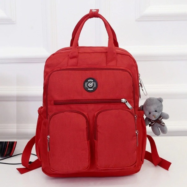 Mochila de mujer E665 rojo