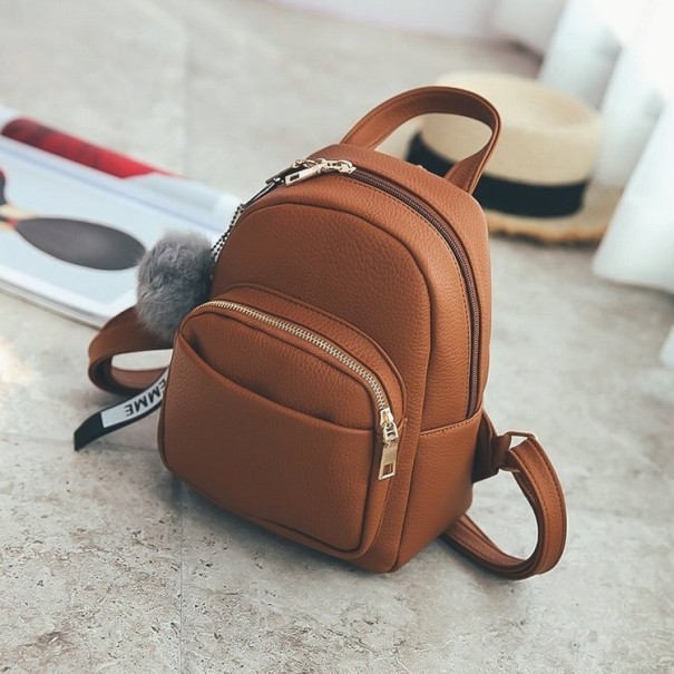 Mochila de mujer E746 marrón