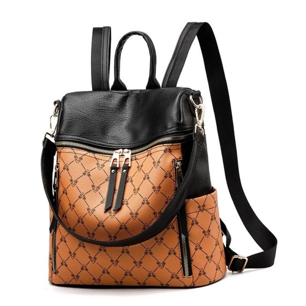 Mochila de mujer E822 marrón