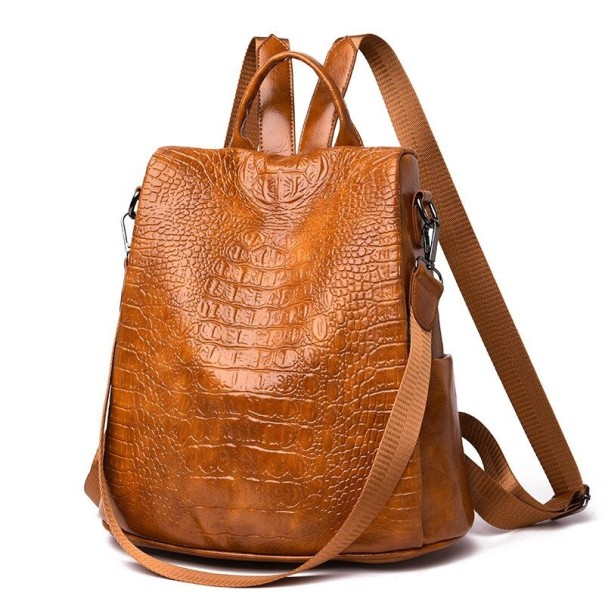 Mochila de mujer E855 marrón