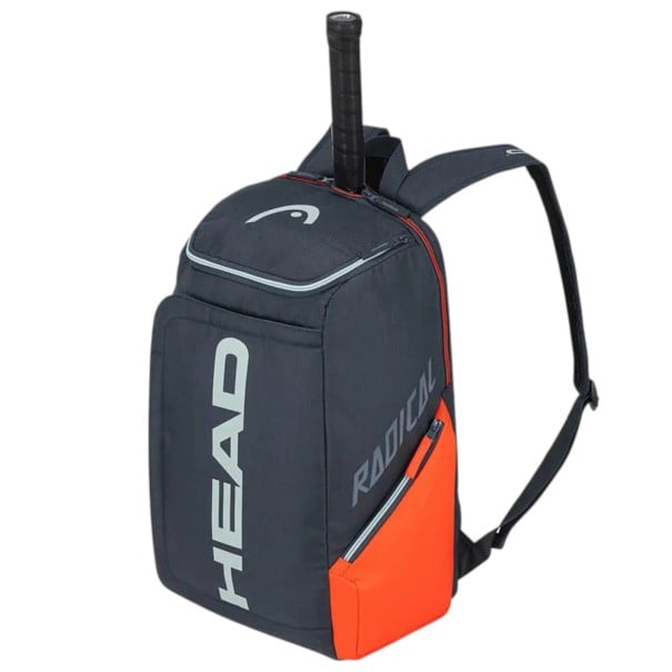 Mochila de tenis con compartimento para raquetas y compartimento para zapatos 48 x 30 x 20 cm Bolsa deportiva para tenis y pádel Para hombres negro