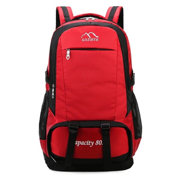 Mochila de turismo masculina E1056 vermelho