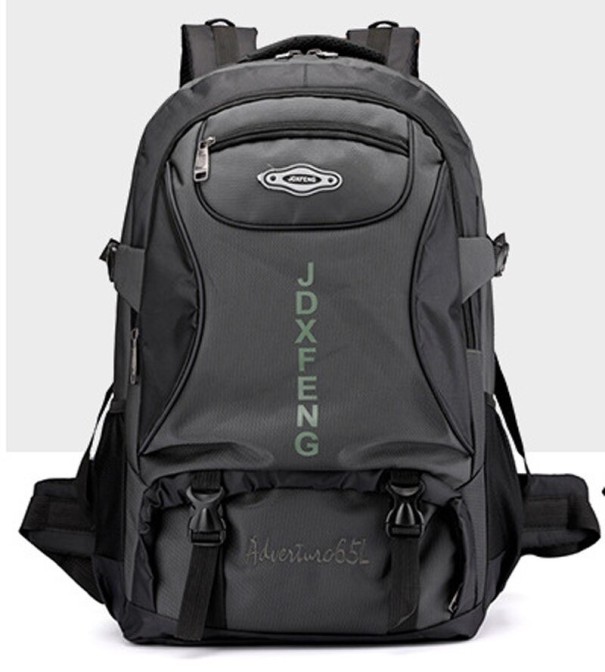 Mochila de turismo masculina E1070 cinzento escuro