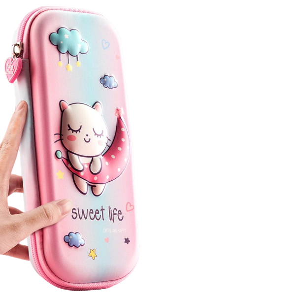 Mochila escolar con temática de gatos 2