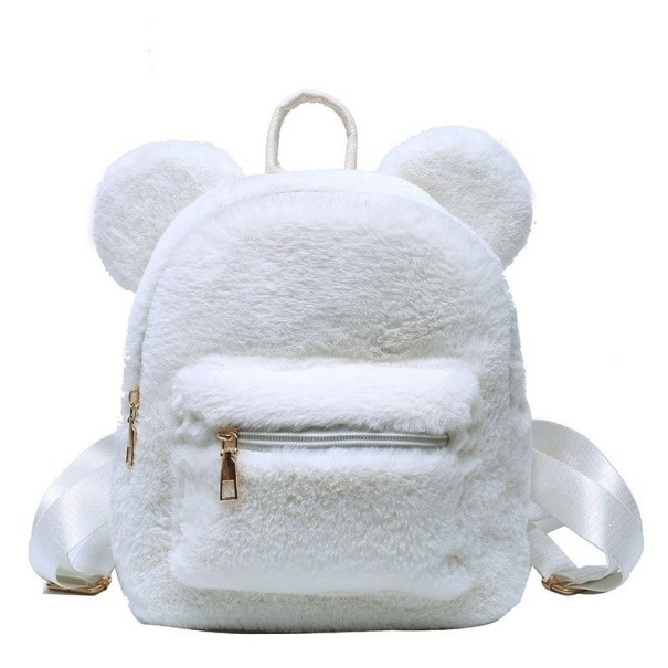 Mochila feminina com orelhas E849 branco