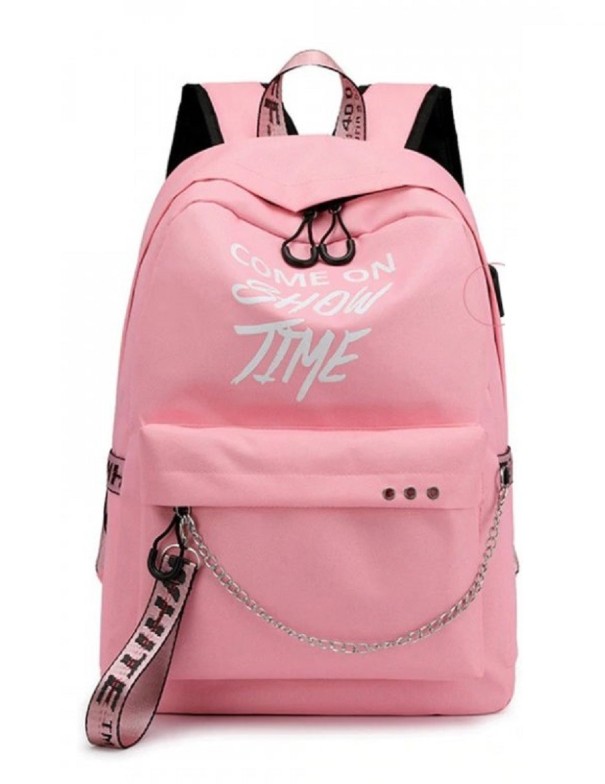 Mochila feminina com USB E767 1