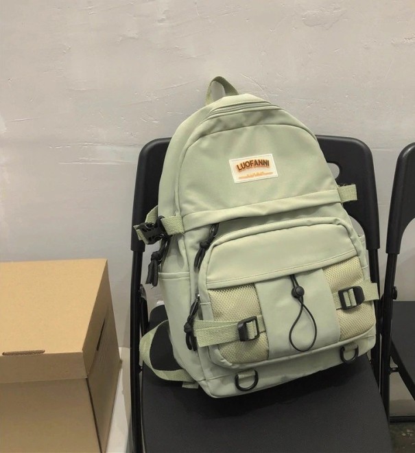 Mochila Feminina E635 verde claro