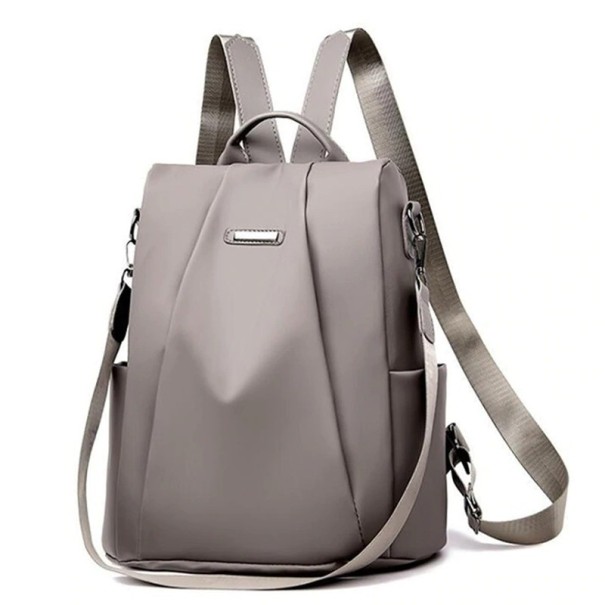 Mochila feminina E653 cinzento