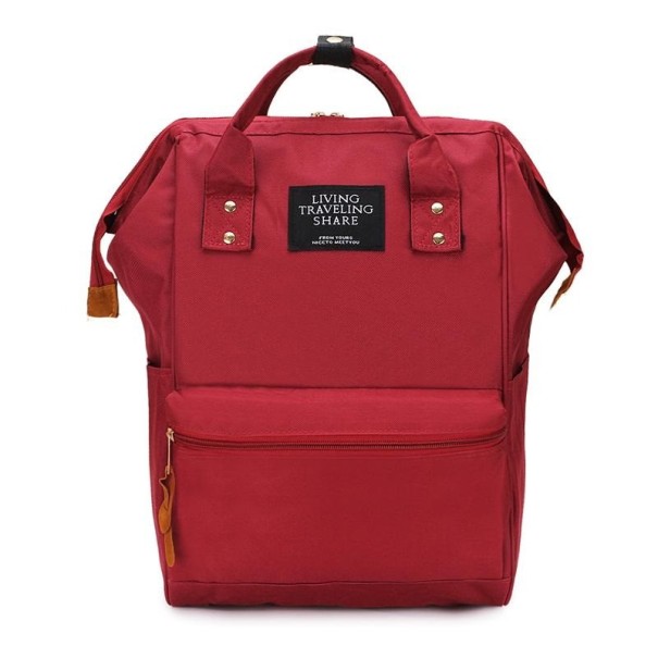 Mochila feminina E654 vermelho