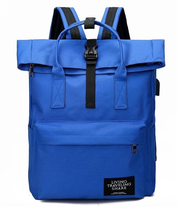 Mochila feminina E667 azul