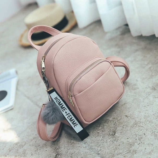 Mochila feminina E746 rosa