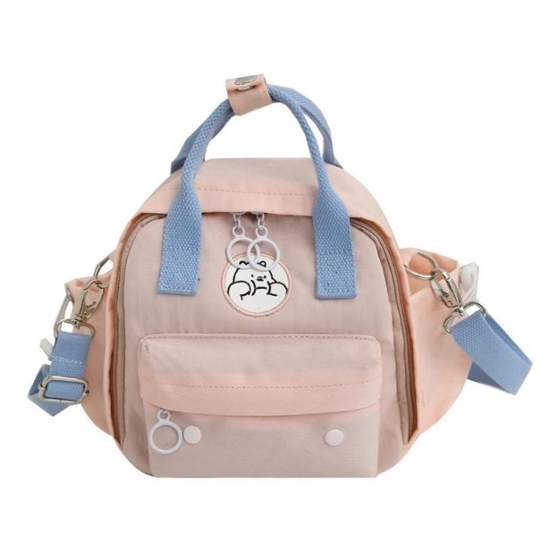 Mochila feminina E757 rosa claro