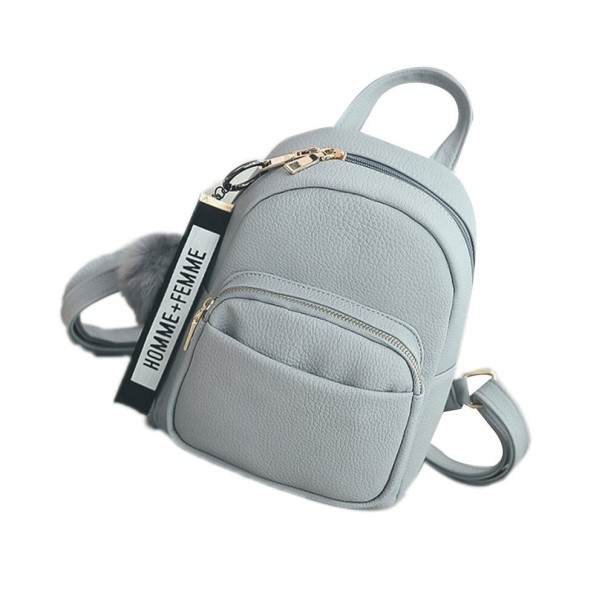 Mochila feminina E802 cinzento