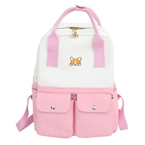 Mochila feminina E915 rosa