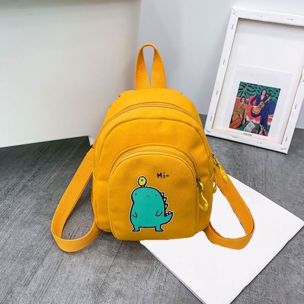 Mochila feminina E938 amarelo escuro