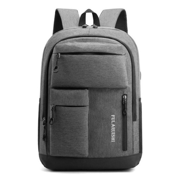 Mochila Masculina E1004 cinzento