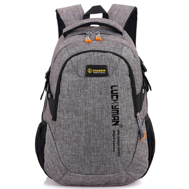 Mochila Masculina E1028 cinzento