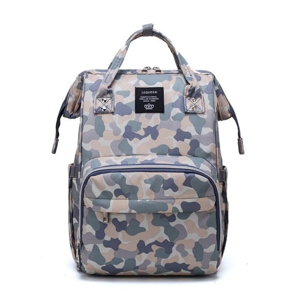 Mochila materna com estampado 6
