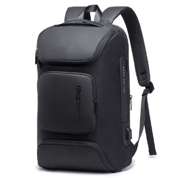 Mochila para hombre con USB E998 negro