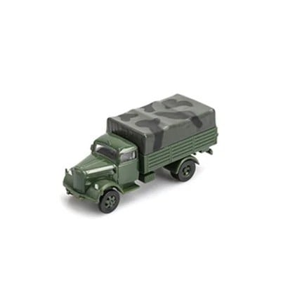 Model nákladního vojenského vozidla 6x6 měřítko 1:72 plastová stavebnice k sestavení armádní vojenská technika značka GSF zelená