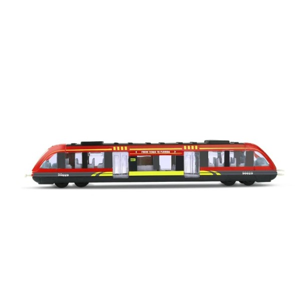 Modell av realistiskt tåg 17 x 3 x 2,5 cm Legering av metall och ABS-plast Mini tågsats Samlarobjekt Lokomotiv Leksak för barn Present röd