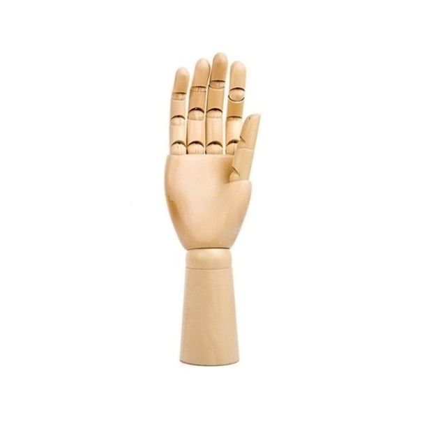 Modelo de mano de madera L 1