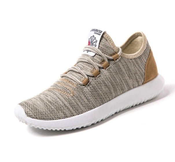 Modern Men's Breathable Sneakers J2013 beige 42