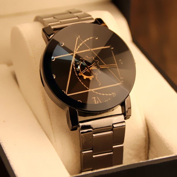 Modern unisex horloge J1392 zwart