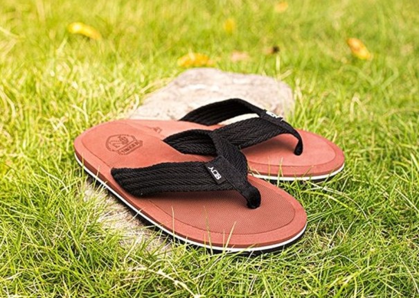 Moderna flip-flops för män