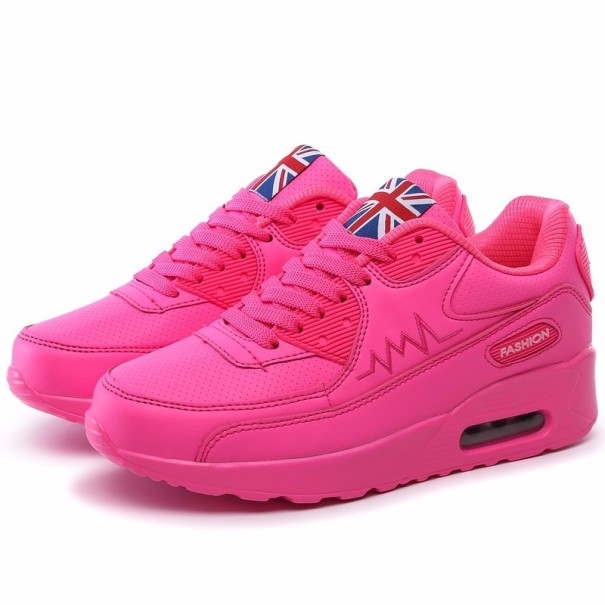 Moderne Damen-Sneaker mit der J2007-Flagge rosa 38