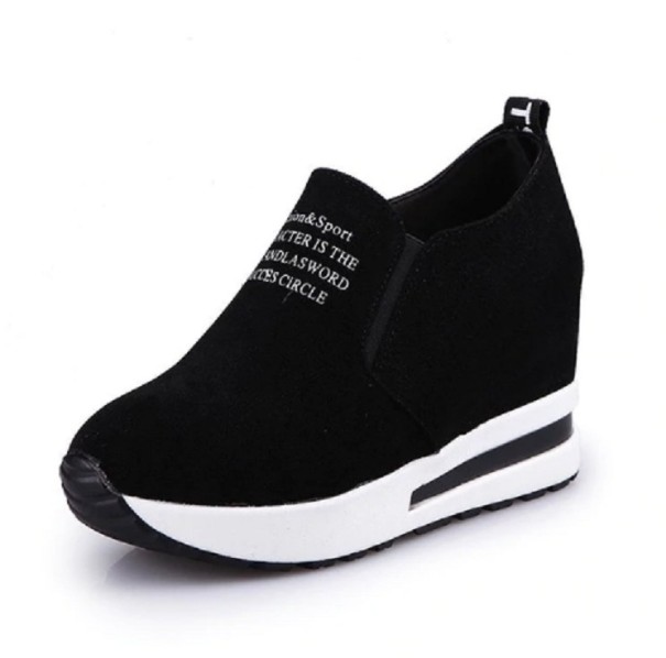 Moderne Damenschuhe schwarz 35