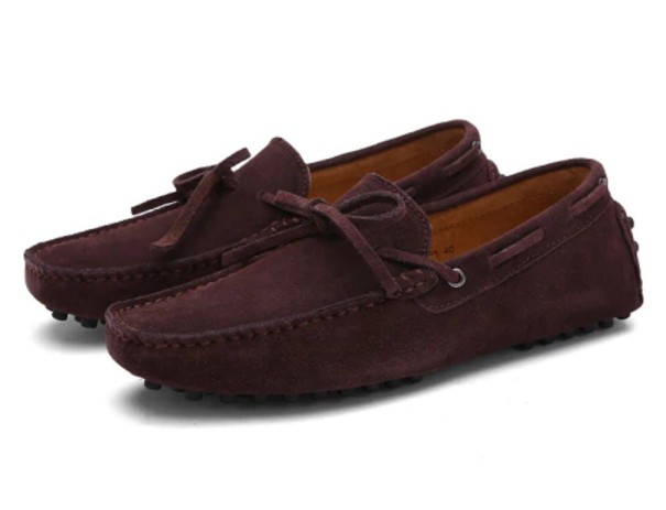 Moderne herreloafers J3212 brun 47