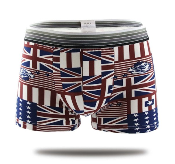 Moderne Herren-Boxershorts England M