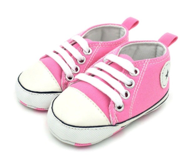 Moderne Kinder-Sneaker A2401 rosa 6-12 Monate