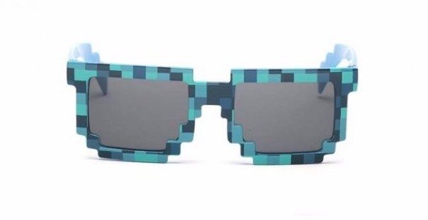 Moderne kinderbril J3508 blauw