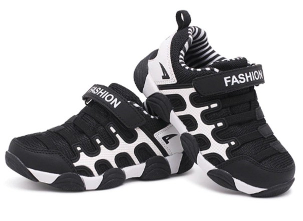 Moderne kindersneakers A2397 zwart 29
