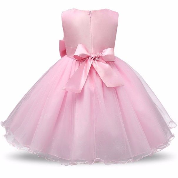 Moderne meisjesjurk - Roze