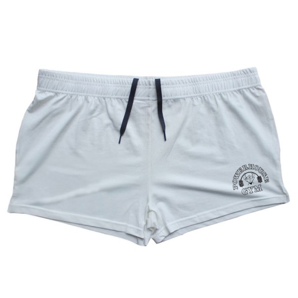 Moderne shorts voor heren wit XS