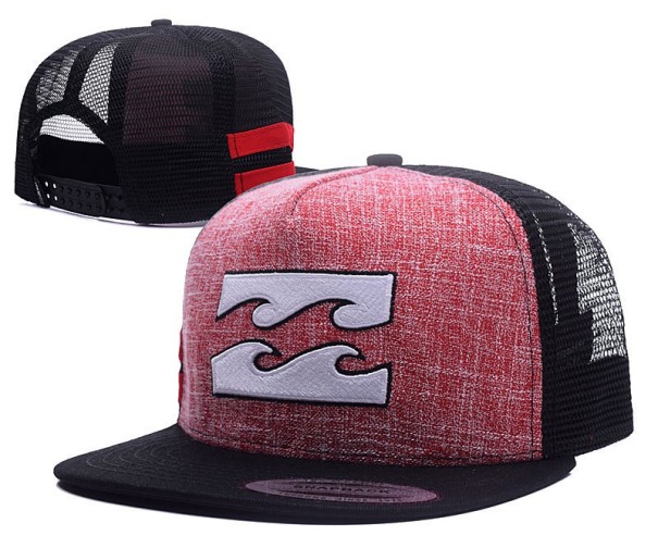 Moderne unisex snapback J3050 rød