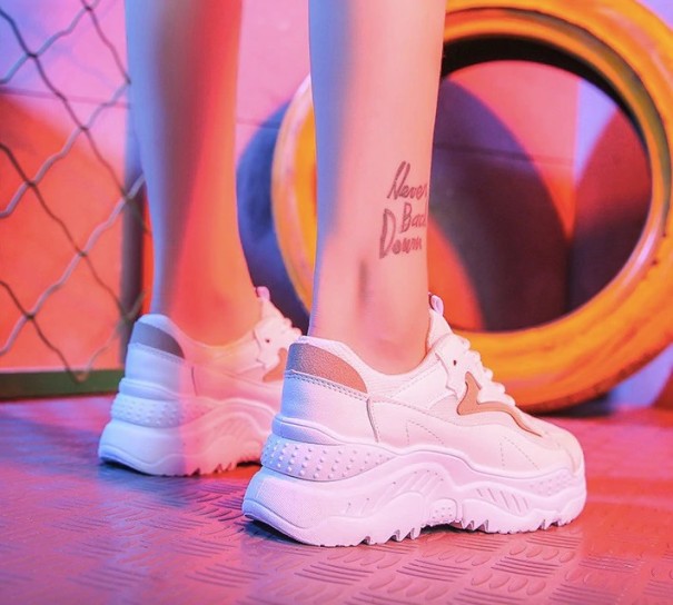 Moderní dámské tenisky Gloria růžová 35