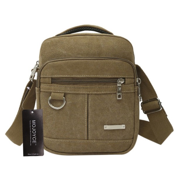 Moderni miesten olkalaukku J2008 khaki