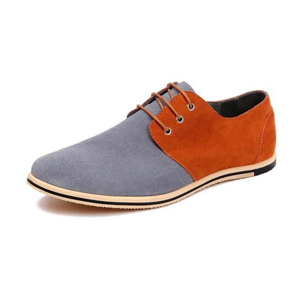 Moderní pánské polobotky J2011 šedá 42