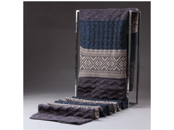 Modescarf för män grå