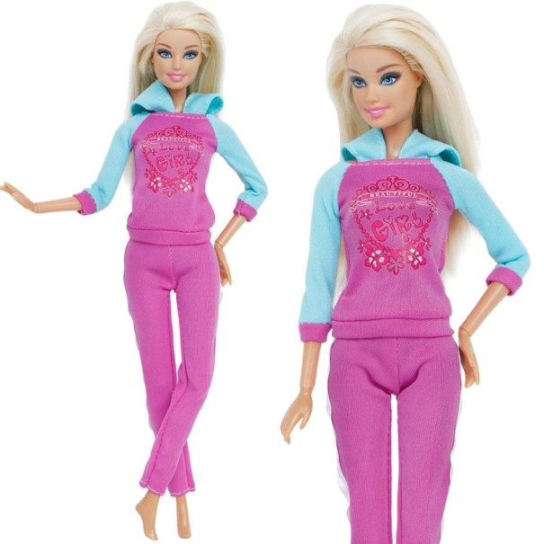 Modieuze outfit voor Barbie A1 2
