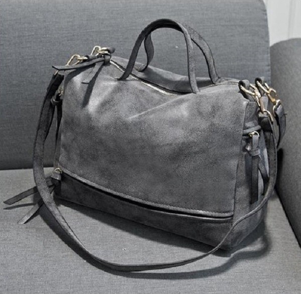 Modna torebka damska J2574 szary