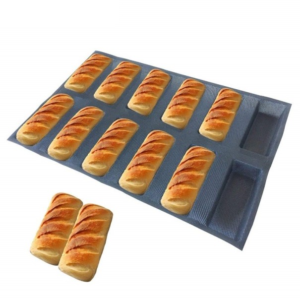 Molde de silicona para baguette 1