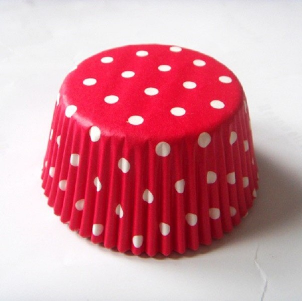 Moldes para muffins con lunares 50 uds 3