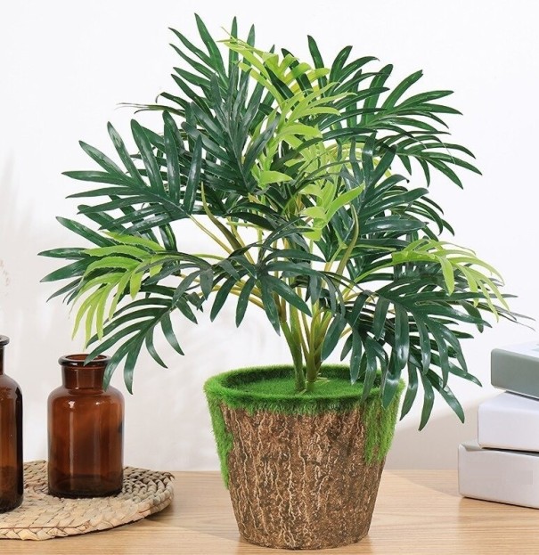 Molho de plantas artificiais verde escuro